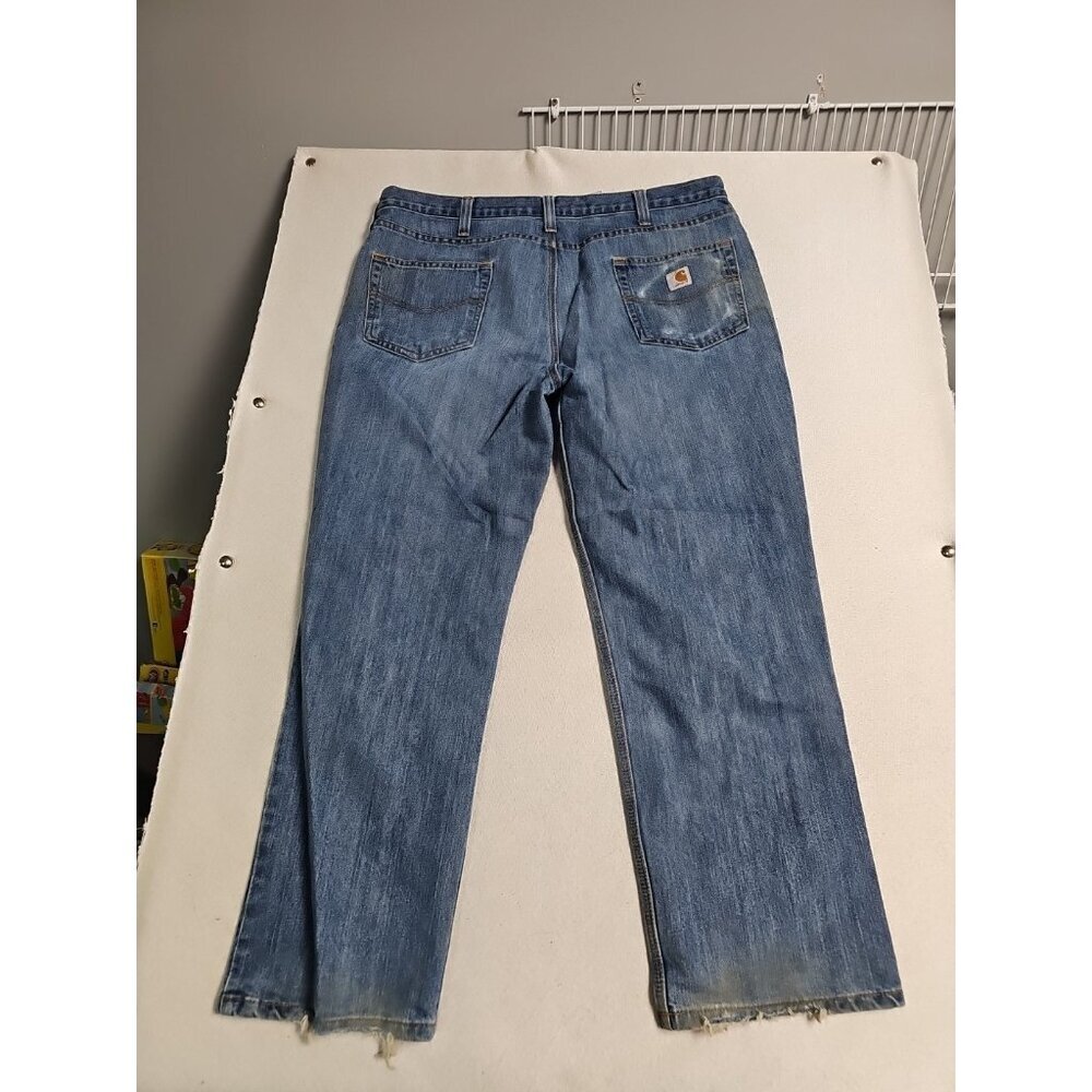 Carhartt Jeans Mens 40x30 Relaxed Fit Blue